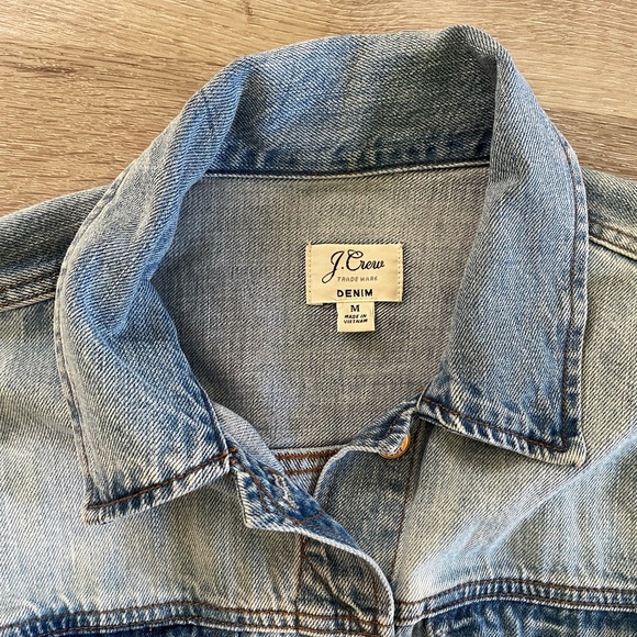 J. Crew | Oversized denim jacket - Picture 3 of 9